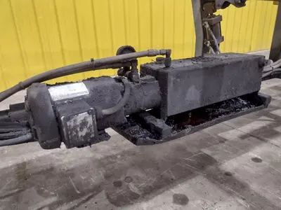 16' POWERED INFEED TABLE, USED FOR LOADING SHEETS IN A SHEAR / BRAKE: YOBRO #24335