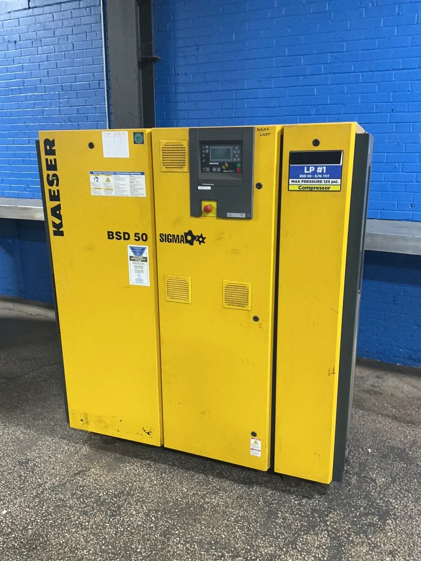 Used 2011 KAESER BSD 50 Rotary Screw & Sliding Vane Air Compressors Ohio US | HGR 24 #1704950