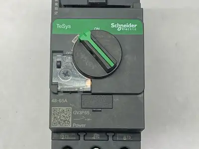 USED SCHNEIDER TESYS DECA MANUAL STARTER AND PROTECTOR 3P 48-65A