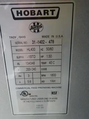 USED HOBART® HL400