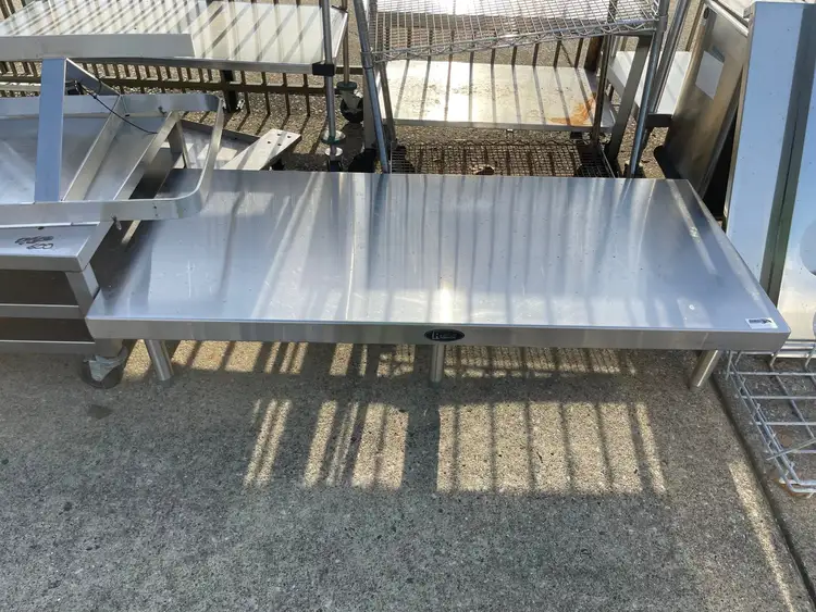 Used Randell Used 60" Randell Stainless Steel Equipment Stand Table - SS255 Food Prep Tables Illinois US | Falcon Restaurant Supply #1375916