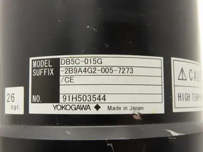 Yokogawa DB5C-015G-2B9A4G2-005-7273 Servo Actuator Motor 5" Flange