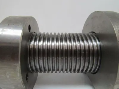 E55358 E55360 E42124 A9748 Ball Screw 57mm Dia 5mm Pitch 150mm Travel 22" OAL RH
