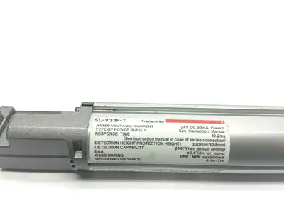USED KEYENCE SERIES SAFETY LIGHT CURTAIN TRANSMITTER/RECEIVER