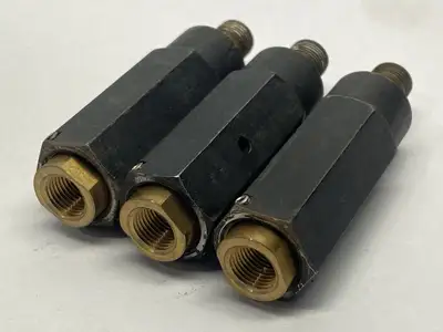 589-9018800 | Positech  Brass Check Valve 1/8" NPT LOT OF 3 - Used
