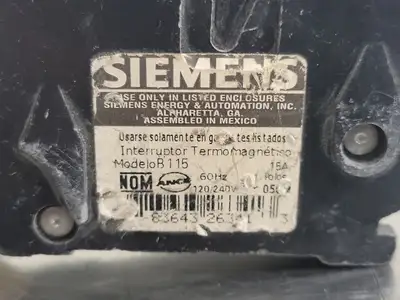 USED SIEMENS B115