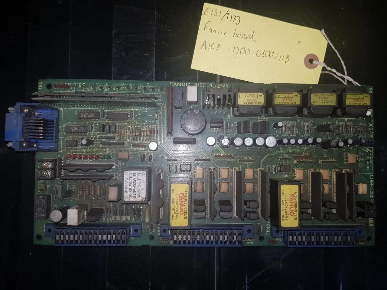 (REF 273) FANUC SERVO BOARD A16B-1200-0800-11B