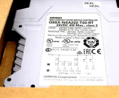 NEW OMRON G9SX-NSA222-T03-RT DC24 SAFETY RELAY G9SXNSA222T03RT