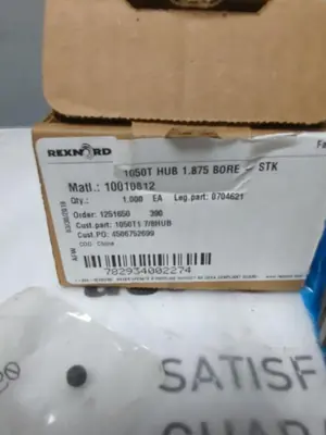 New | in-Stock REXNORD 10010812 Conveyor Parts Ohio US | Surplus Asset Holdings #1240503