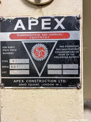 Used APEX _UNKNOWN_ Double Cone - V Mixers Illinois US | Aaron Equipment #1278714