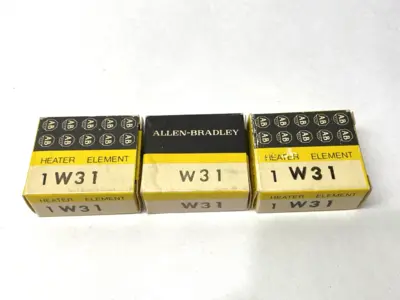 NEW ALLEN-BRADLEY HEATER ELEMENT LOT OF 3