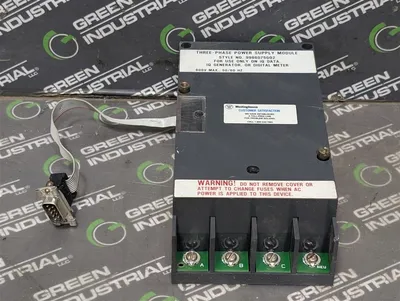 Westinghouse 9966D75G02 IQ Series Three-Phase Power Supply Module Used