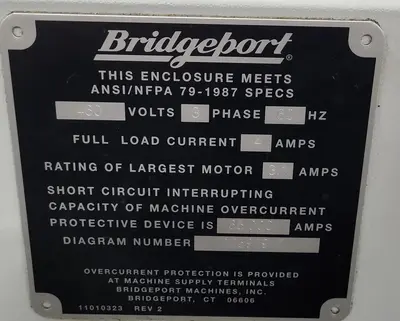 Used BRIDGEPORT EZ TRAK DX 3 AXIS Vertical Mills Kentucky US | Aucto #1315718