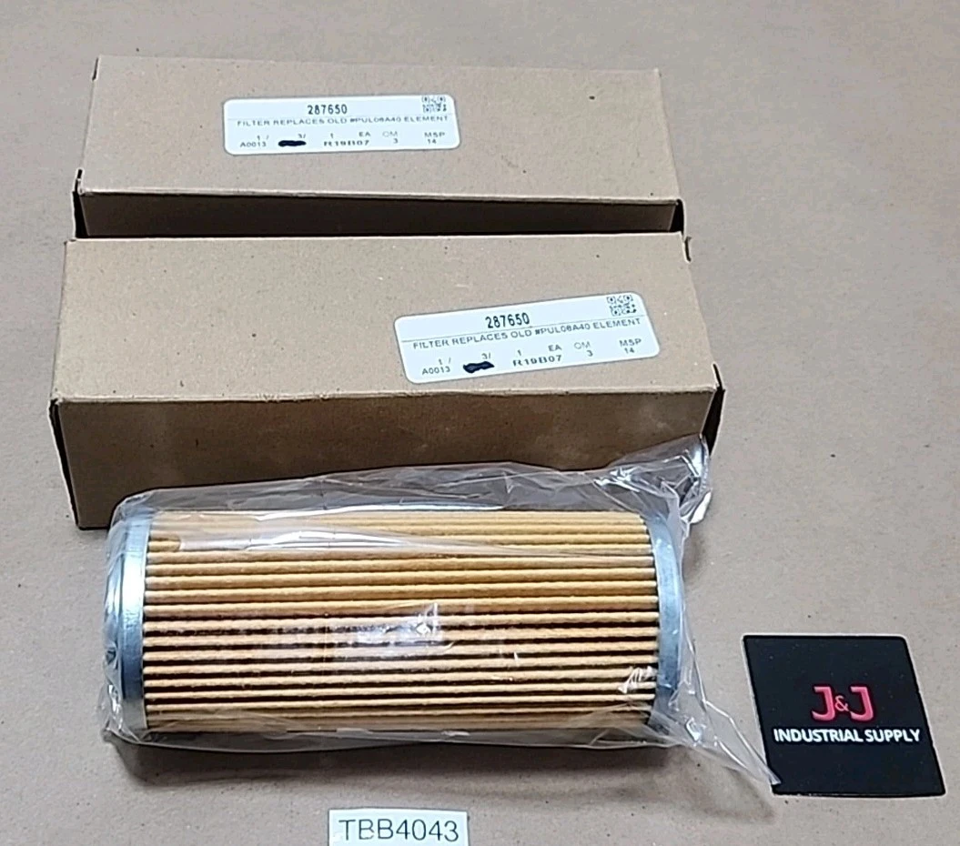 *NEW SURPLUS* [2] P-UL-08-A40 Replacement Hydraulic Filter Element 🇺🇸 Warranty