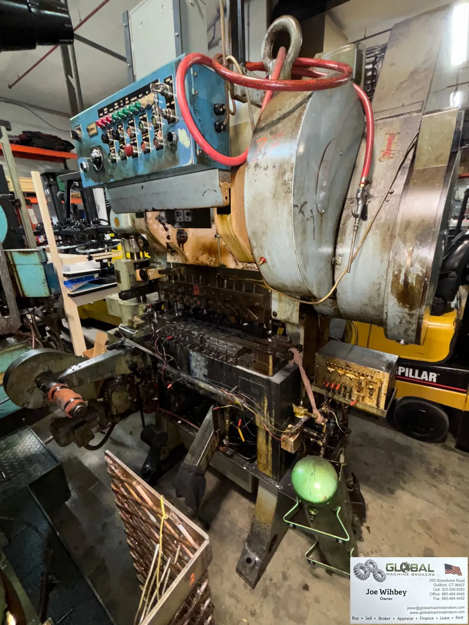 Asahi Seiki MTP 3-25 Transfer Press 10 Station