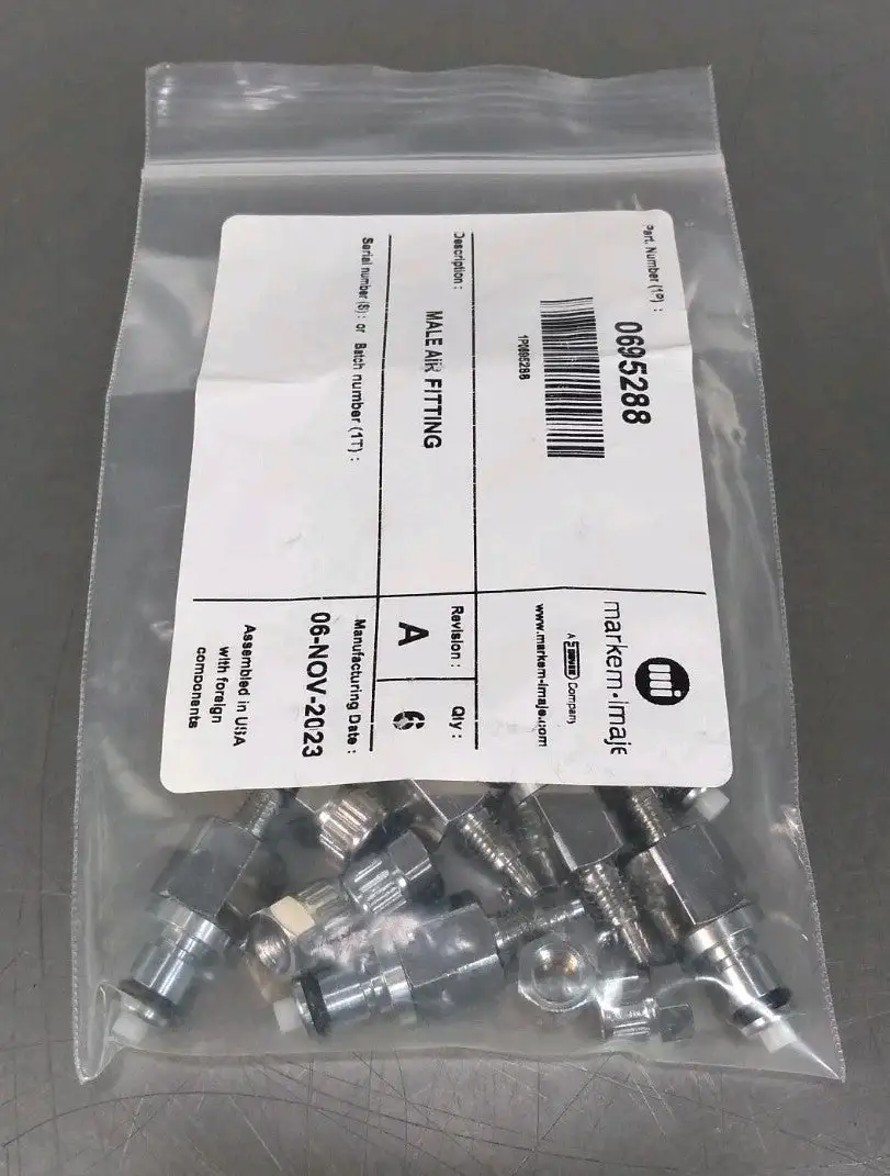 Marken Imaje 0695288 Male Air Quick Connect Fittings Loc5B19