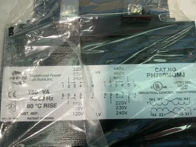 New | in-Stock HAMMOND POWER SOLUTIONS INC. PH750MQMJ Transformers Ohio US | HGR 24 #1478214