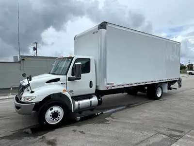 Used 2021 INTERNATIONAL MV607 Box trucks Florida US | Truck and Van Outlet #1509199