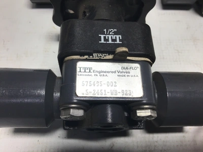 ITT Engineered Valves 1/2” DIA-FLO