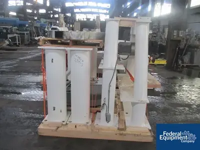 USED Patterson-Kelley 75 Cu Ft P-K Twin Shell Blender, 304 S/S, 60# Density