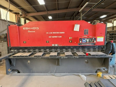 Used 2002 AMADA ESH40-13 Power Squaring Shears (Inch) Texas US | Revelation Machinery #936932