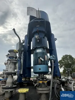 USED Rosenmund 4 Sq Meter Rosenmund Nutsche Filter Dryer, 316L S/S