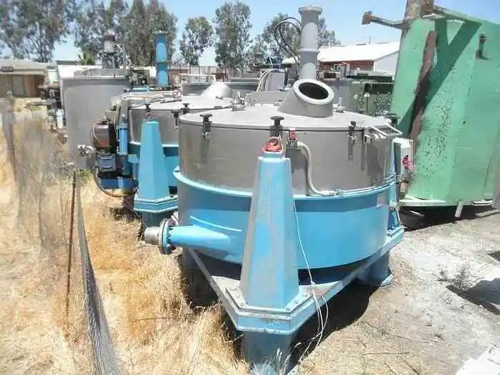 Used TONIATTI CENTRIFUGHE SRL 204 Basket Top Unload Centrifuges New Jersey US | Phoenix Equipment Corp #174509