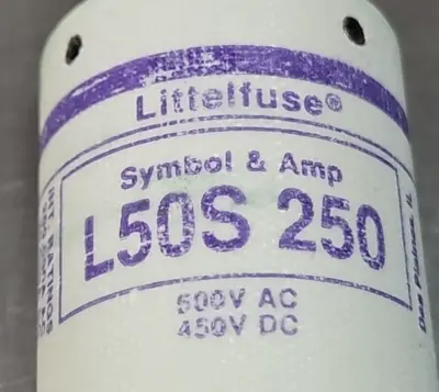 Used Littelfuse Littelfuse L50S250 Fuses South Carolina US | Palmetto Automation #1505189