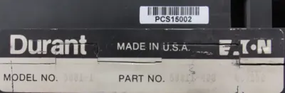 USED EATON DURANT 5881-1 COUNT TOTALIZER 58811 58811-400