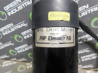 FHP Elmotor AB KSV 5035/855 Wire Drive Motor 42V Used