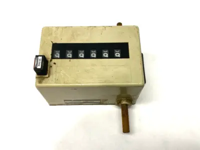 USED BARKER CONTROLS PNEUMATIC COUNTER