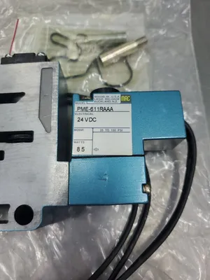 MAC 914B-PM-611RA SOLENOID VALVE w/PME-611RAA 24VDC Module. 6A-12