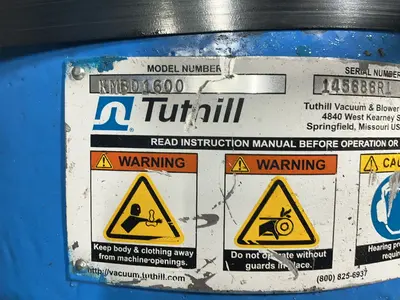 Used 2020 TUTHILL KMBD1600 Pumps Ohio US | HGR 24 #1566868