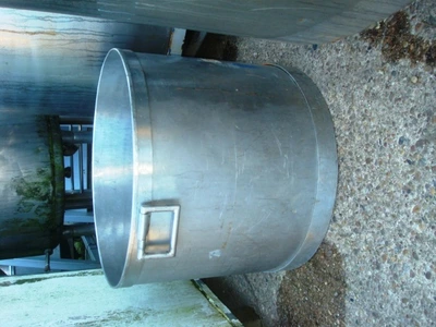 120L S/S open top tank