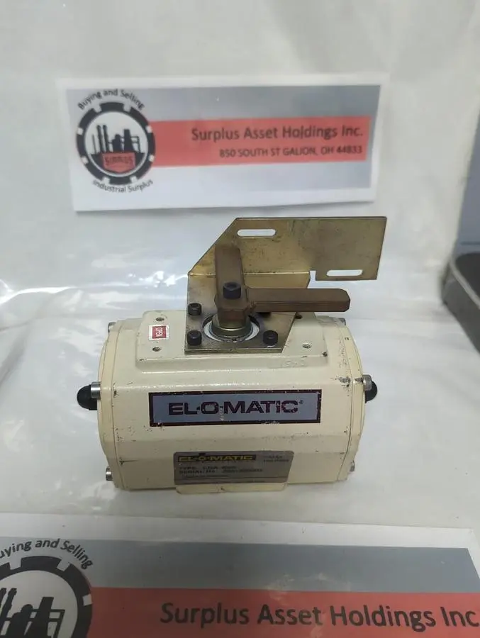 Used EL-O-MATIC EDA 40A Rotary Actuators Ohio US | Surplus Asset Holdings #1495572