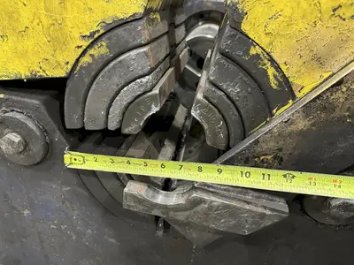 200 TON (2-3/8" TO 9-5/8") DIAMETER TRUE GRIT MODEL CT200 HYDRAULIC TUBE & PIPE PUSH POINTER / END FORMER/ SWAGING PRESS: STOCK #22399