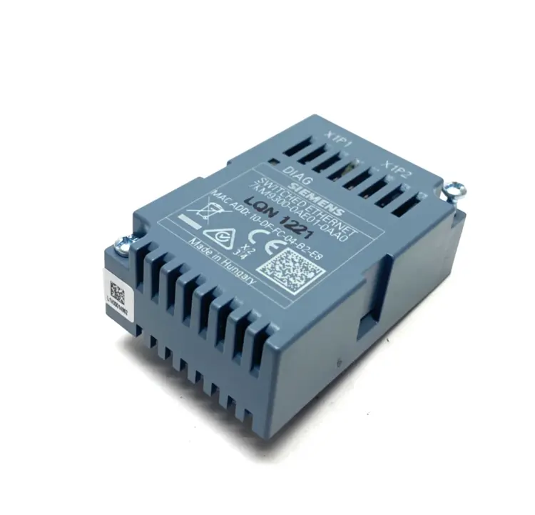 Used SIEMENS SWITCHED ETHERNET PROFINET EXPANSION MODULE PLC Ethernet Equipment | Maverick Industrial Sales #1104443