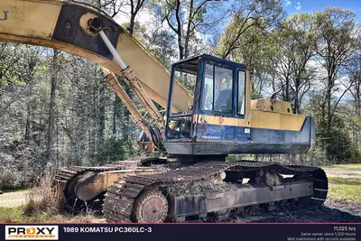 Used 1989 KOMATSU PC360LC-3 Crawler Excavators Louisiana US | Proxy Equipment #1377939