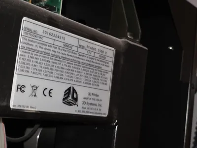 2015 3D SYSTEMS PROJET 5500X 3D Printers | Elevation Machine (7)