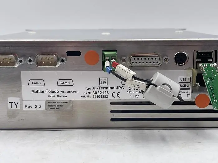Used METLAR TOLEDO METLAR TOLEDO X-TERMINAL-IPC Computer Accessories | ND Industrial Surplus #1216039