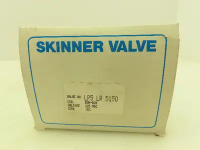 Honeywell Skinner LP5LR5150N Solenoid Valve 3-Way NC 125V 5-150 PSI 3/4" NPT