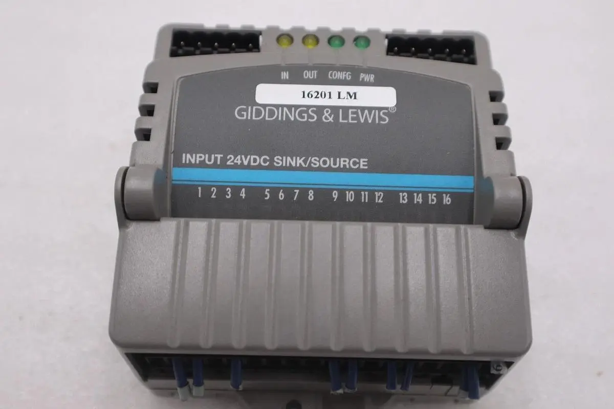 GIDDINGS & LEWIS M.1300.7372 R1 Input Module 24VDC SINK/SOURCE STOCK 653-D