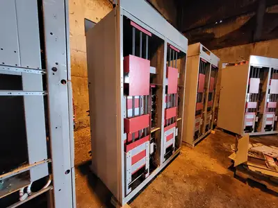 4160 Volts, Series 81000 Two-Column Motor Control Center (MCC) Section