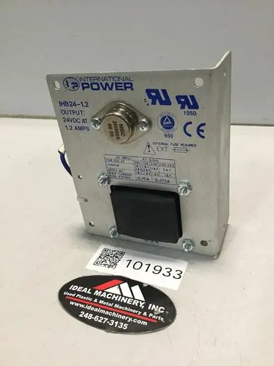 Used INTERNATIONAL POWER IHB24-1.2 Power Supplies Michigan US | Ideal Machinery #607037