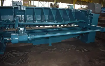 12' x 3/8" WYSONG MODEL 1238 MECHANICAL POWER SQUARING SHEAR