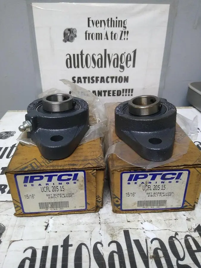 New | in-Stock IPTCI UCFL 205 15 Bearings | Surplus Asset Holdings #1192524
