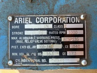 USED ARIEL JGC
