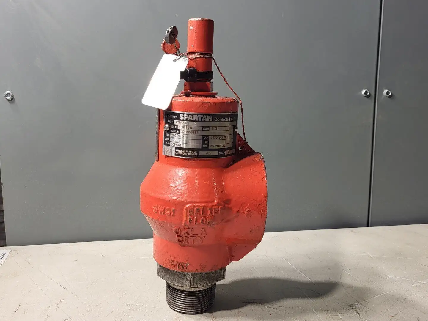 USED TAYLOR VALVE 82G9551311
