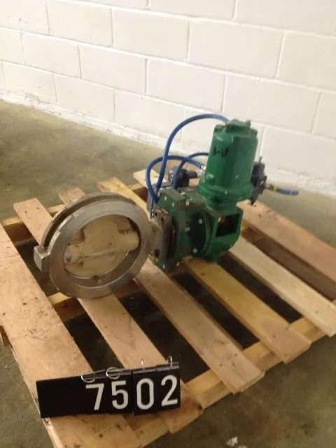 Fisher type 8560 Butterfly Valve size 10"
