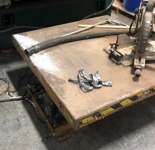 Used ECOA 2,500 LB 48" X 48" SCISSOR-LIFT Scissor Lifters | Pruitt Machinery #715915